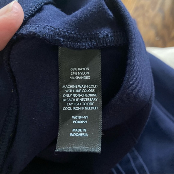 Betabrand Bootcut Yoga Dress Pants in Blue Sz Medium - Picture 5 of 7